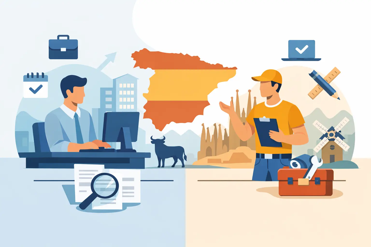 Employee Versus Contractor Evidence for Spain