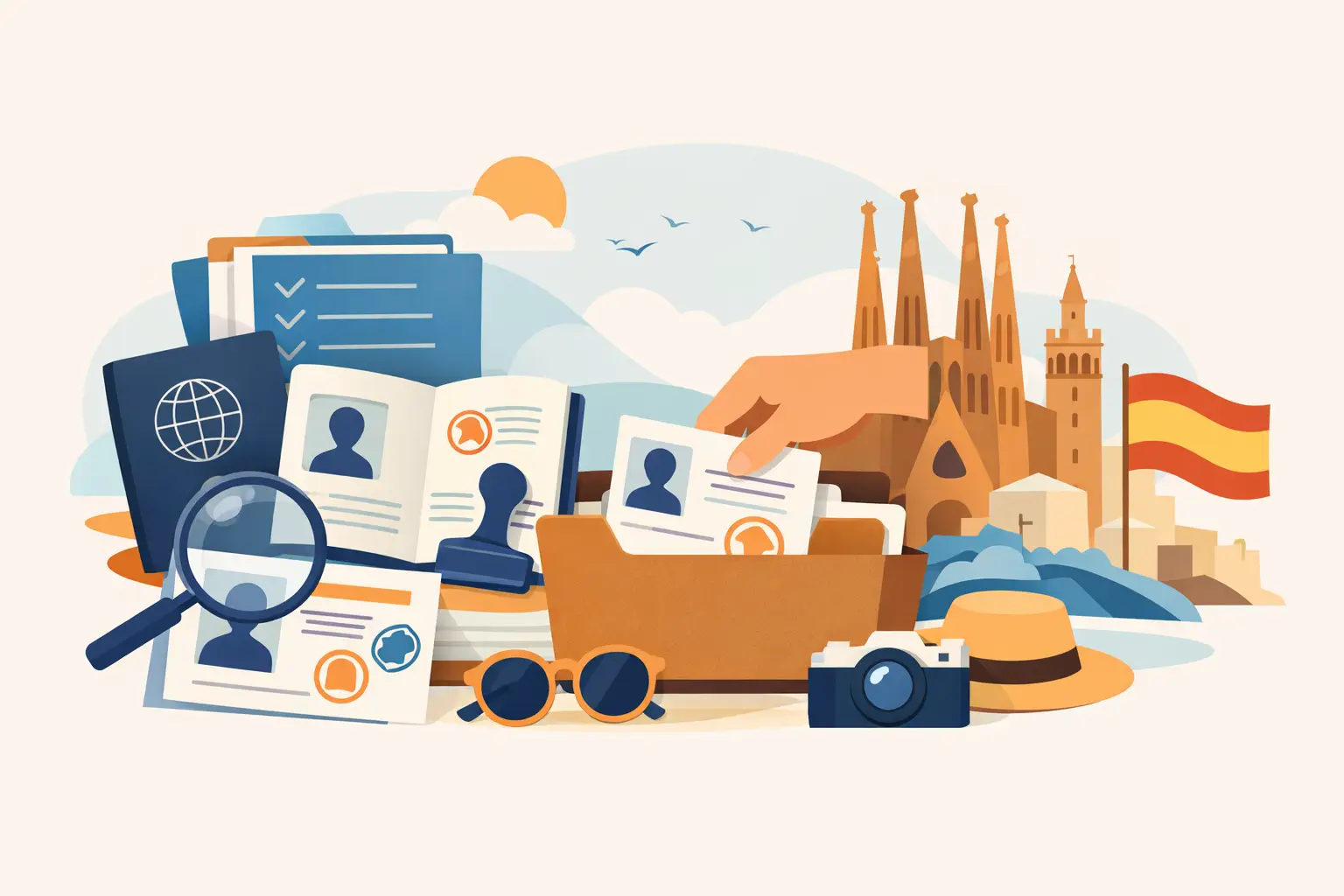 How to Organize Visa Paperwork for Spain