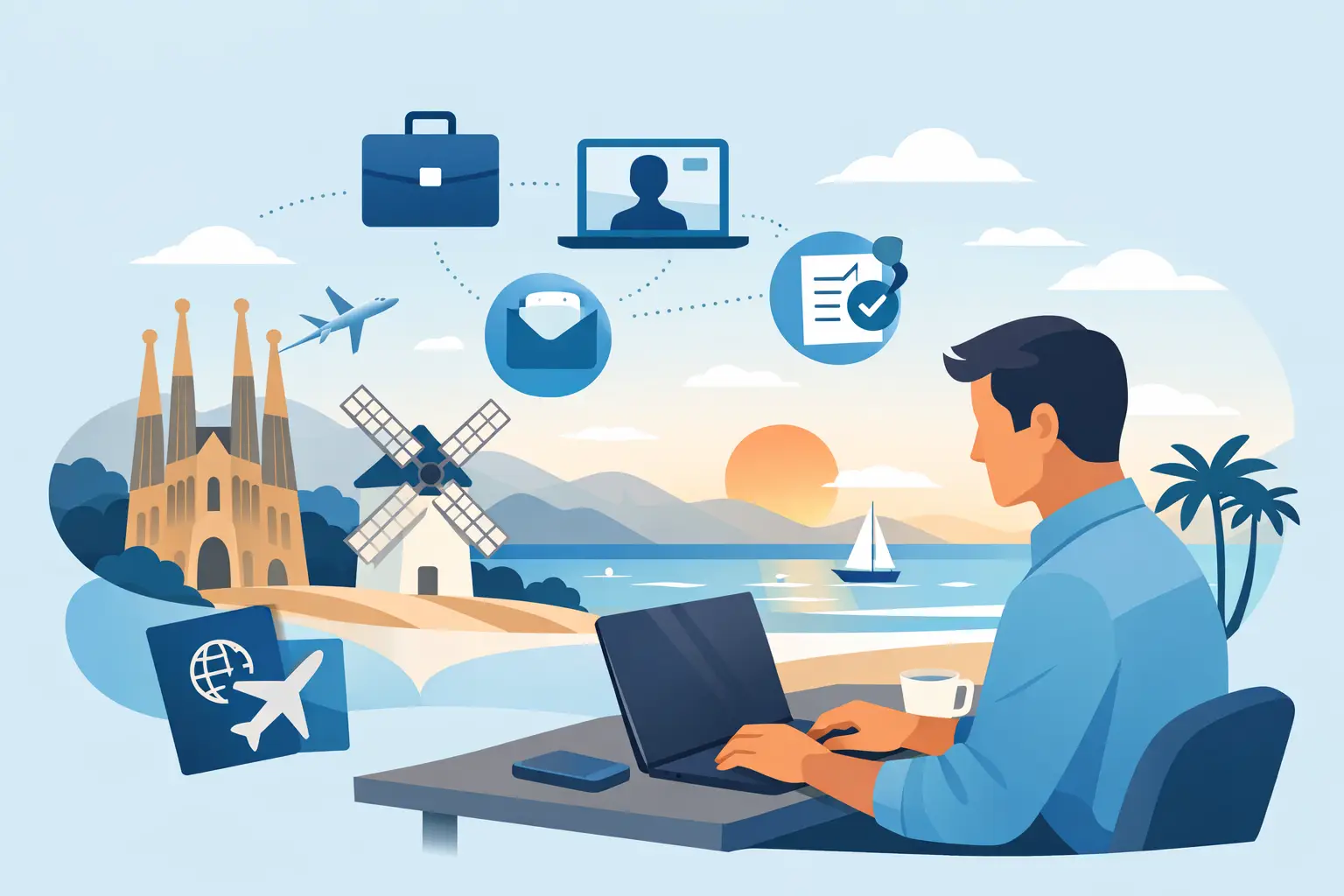 Can Contractors Work From Spain? A Visa Plan