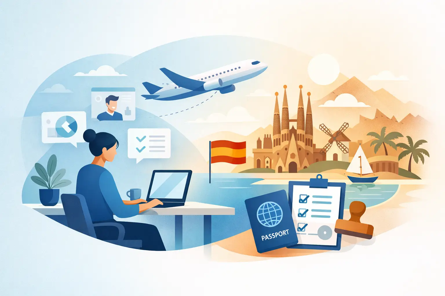 How to Prove Remote Employment for Spain's Visa