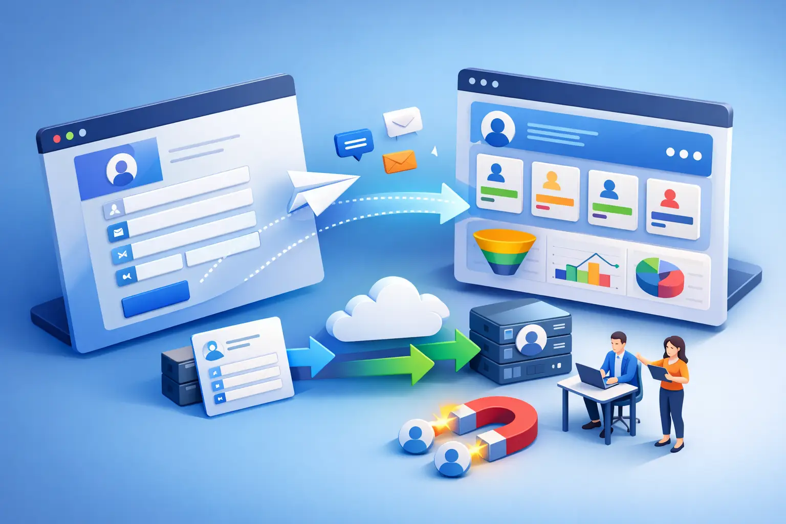 Connect Website Forms to CRM for Faster Leads