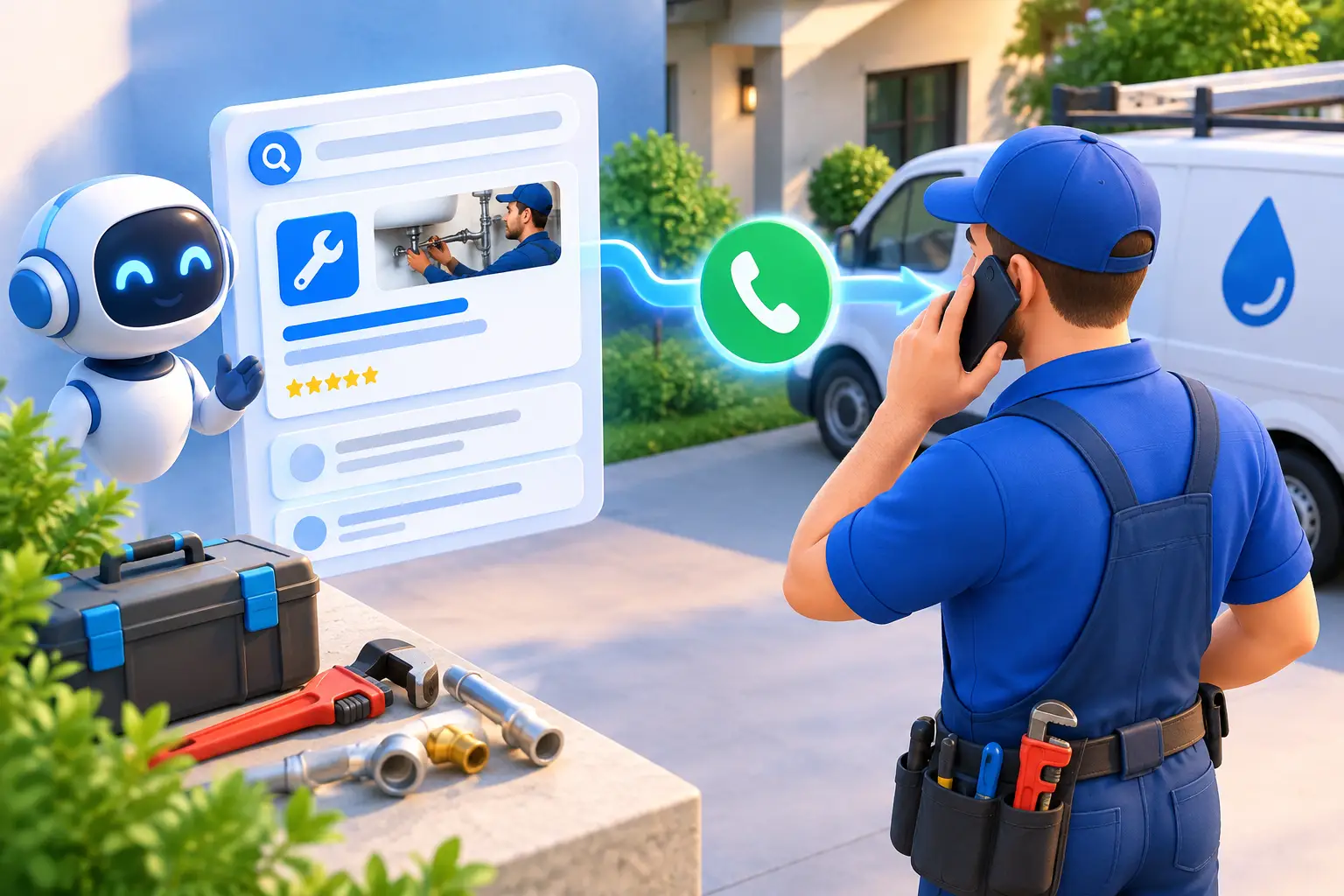 AEO for Plumbers: Turn AI Searches Into Calls
