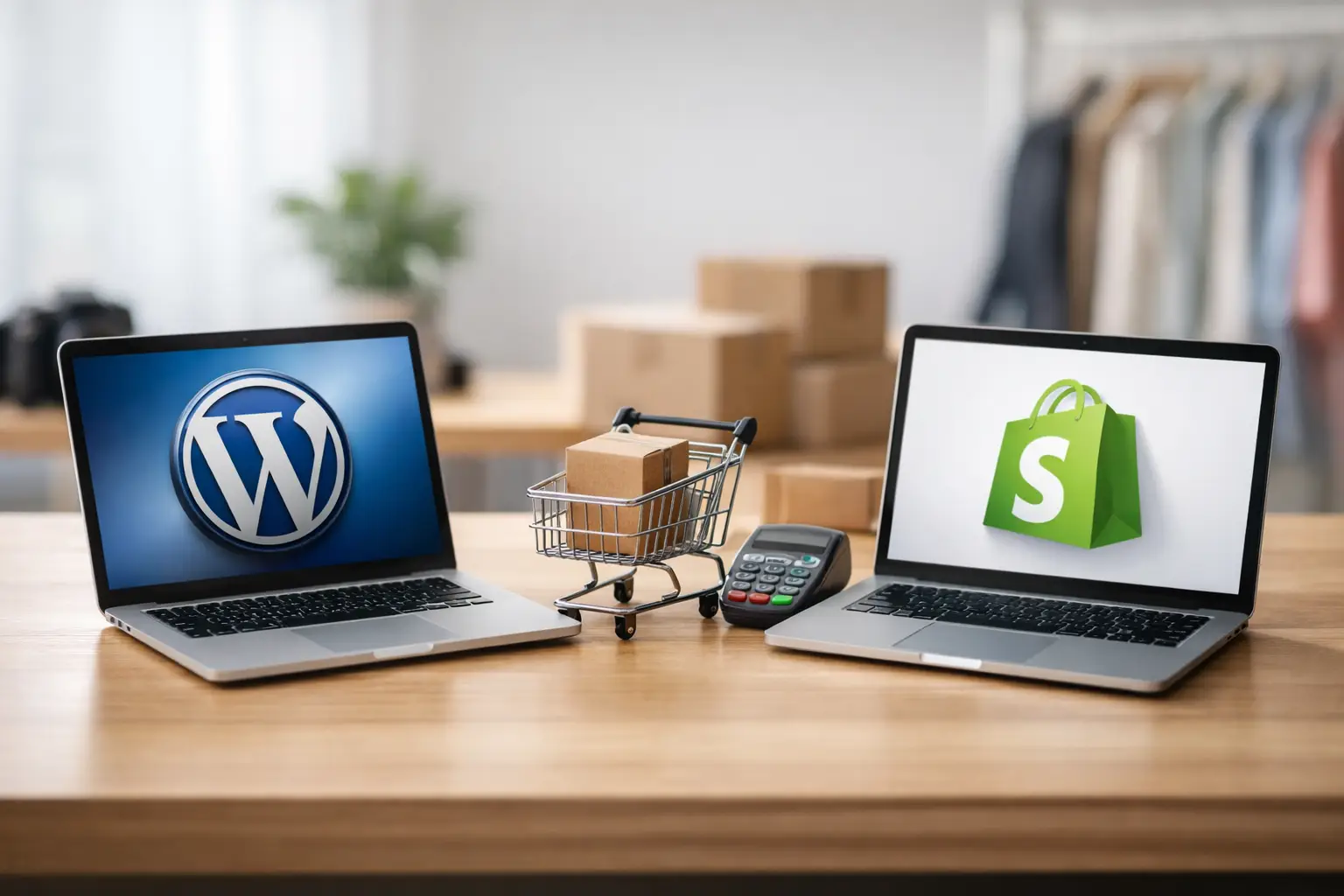 WordPress vs Shopify e-pood: kumb tasub ära?