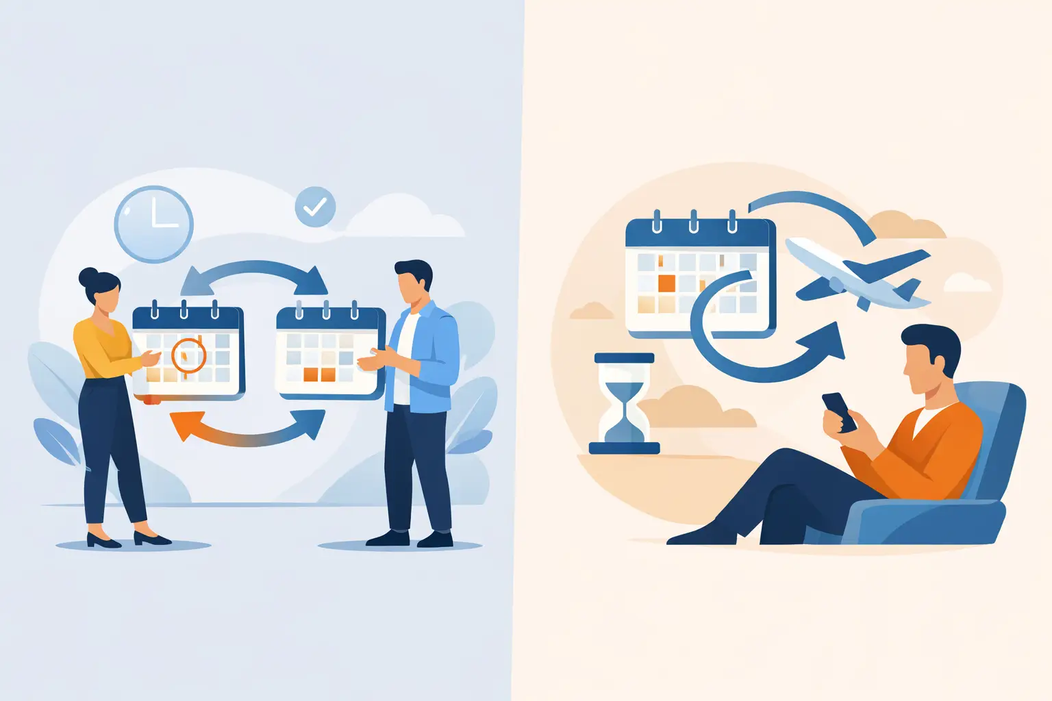 Test Date Exchange vs Rebooking