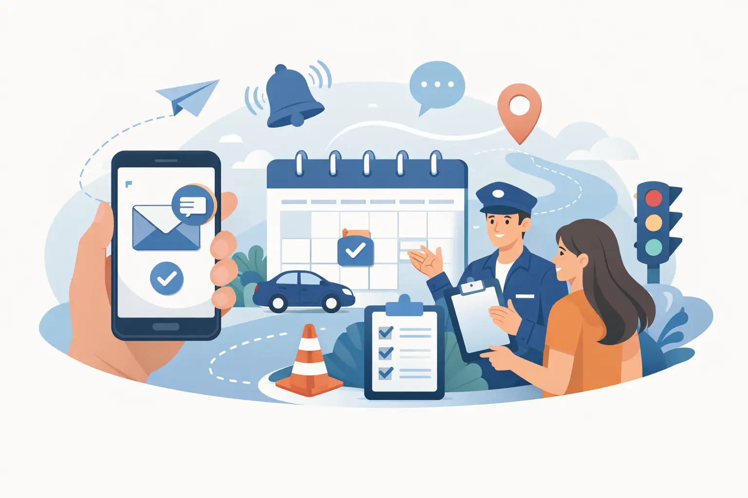 SMS Alerts for Driving Test Dates Explained