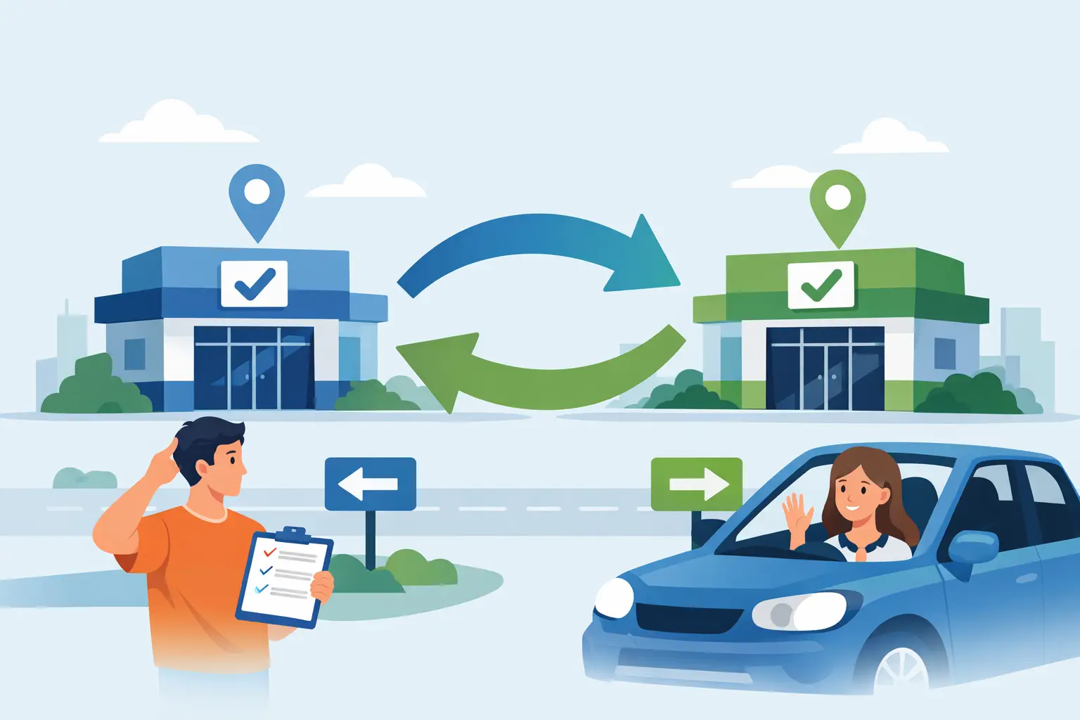 Driving Test Centre Swap Guide for Learners