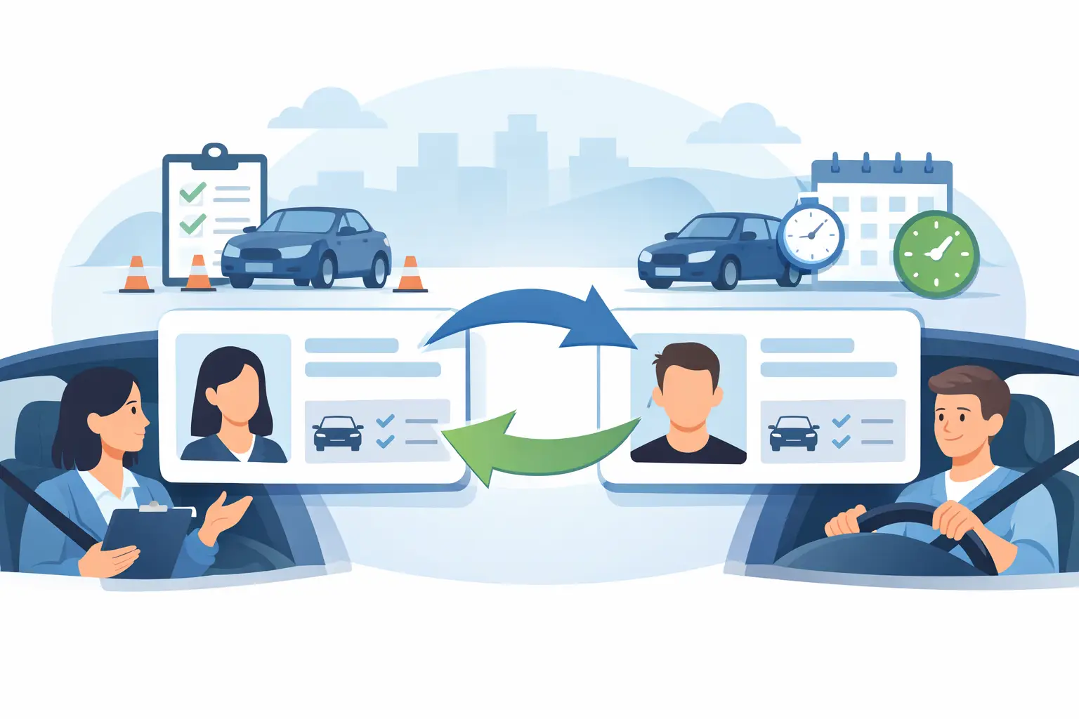 Swap Driving Test Without Cancelling