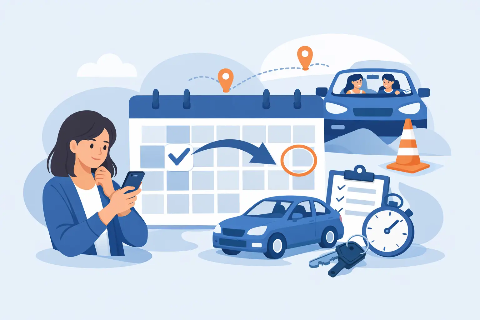 How to Swap Practical Driving Test Date