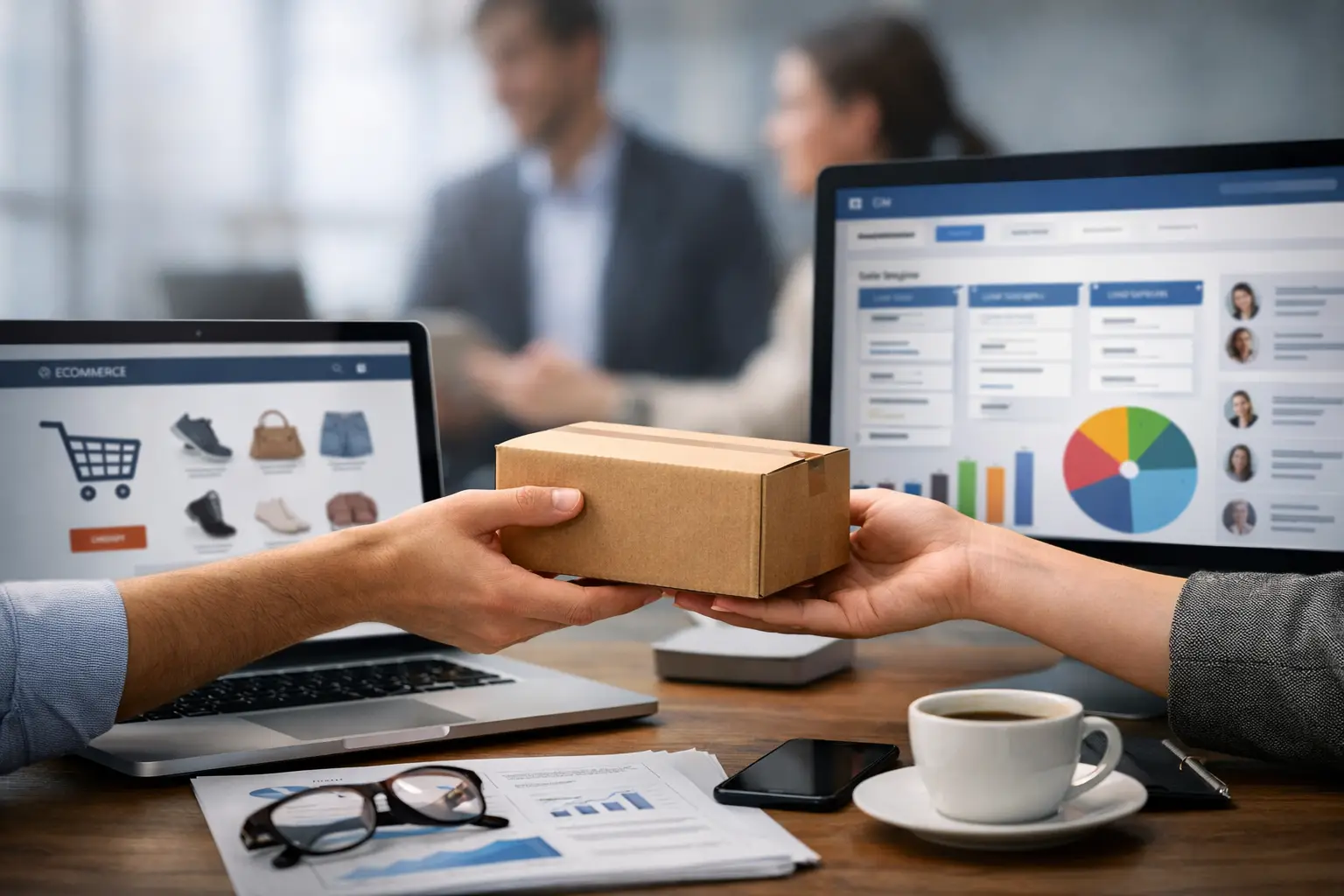 Ecommerce integrado ao CRM vale o investimento?