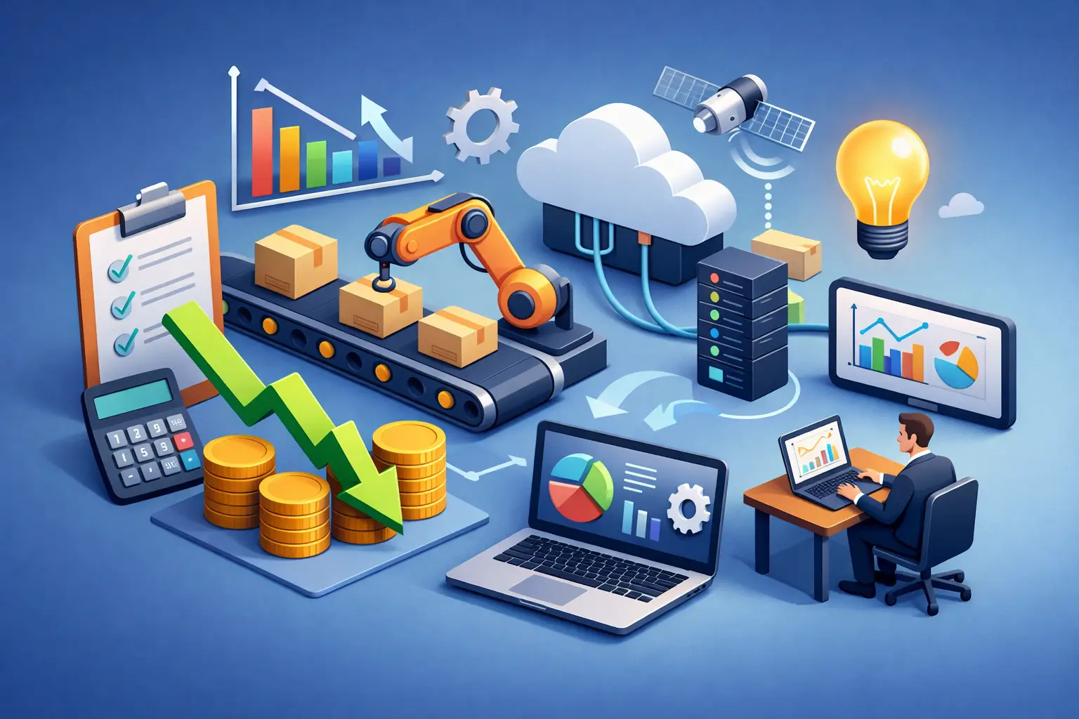 Como reduzir custos operacionais com tecnologia