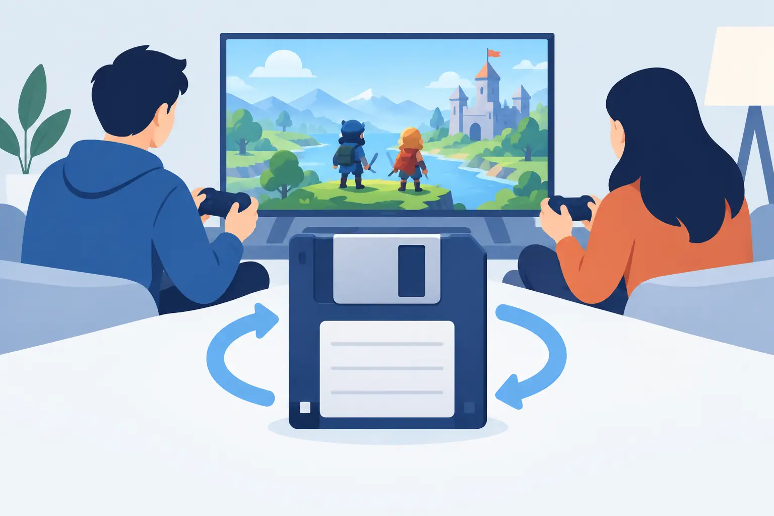 Save Sharing Software for Co-op Game Worlds