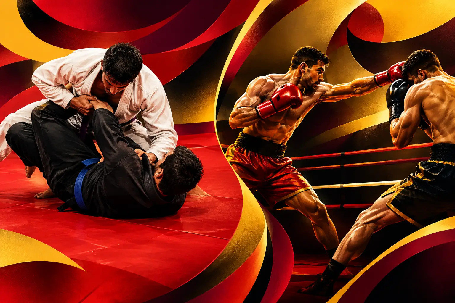 BJJ Versus Boxing Training: Which Fits You?