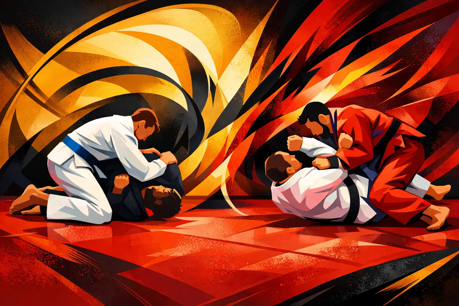 BJJ Drilling Versus Rolling: Which Is Better?