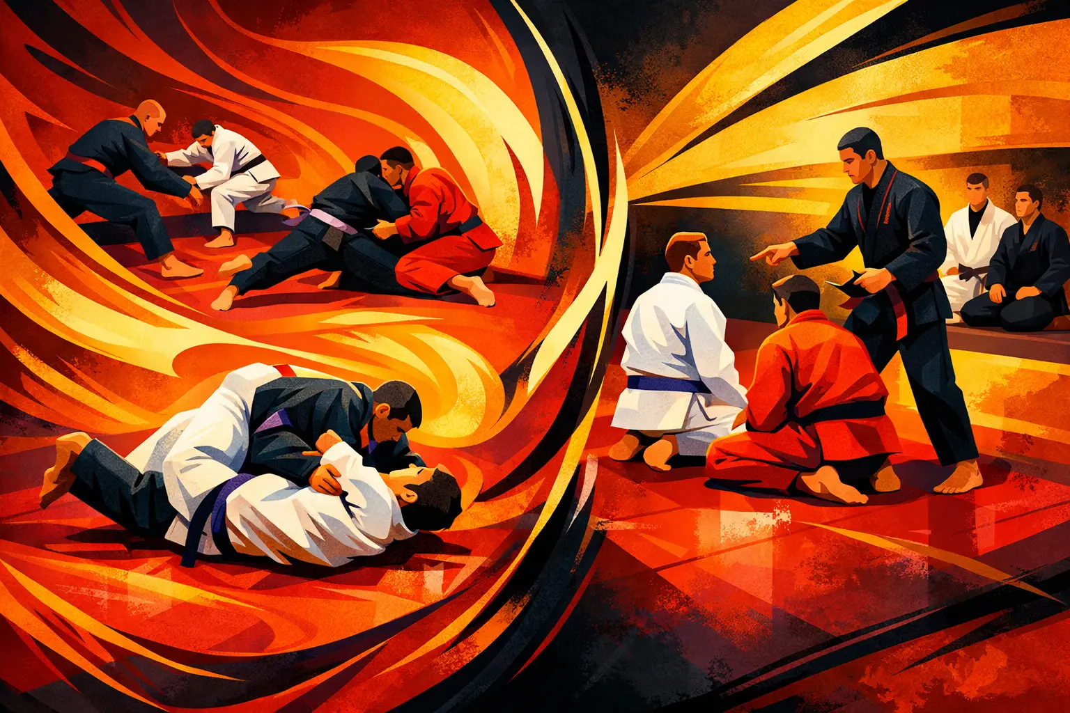 BJJ Open Mat Versus Class: Which Is Better?