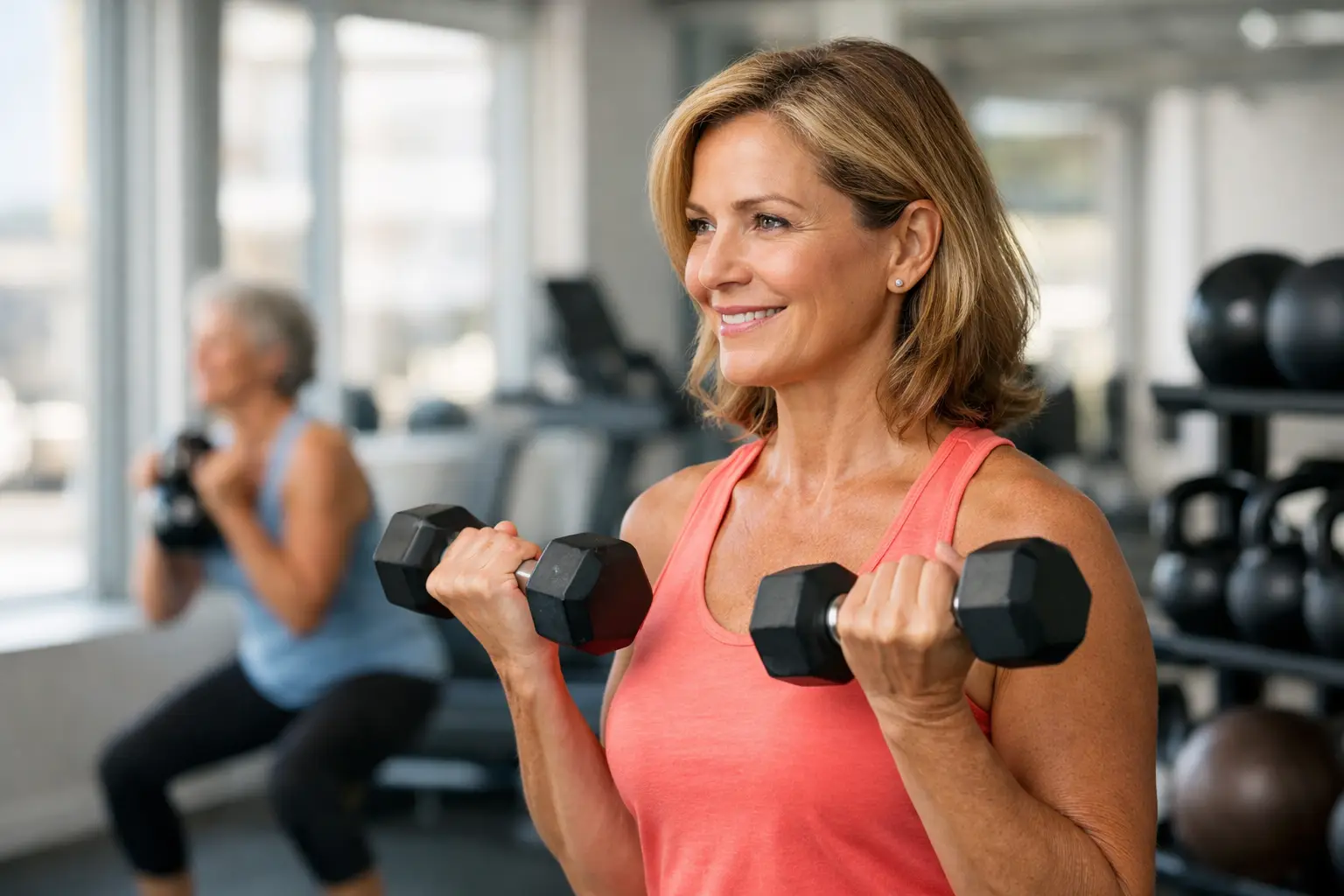 Treino para mulheres acima 40 com mais autonomia