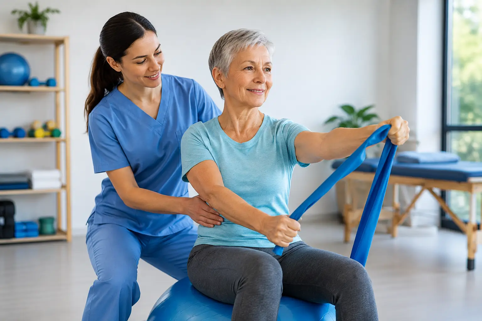 Fisioterapia integrada para voltar a se mover