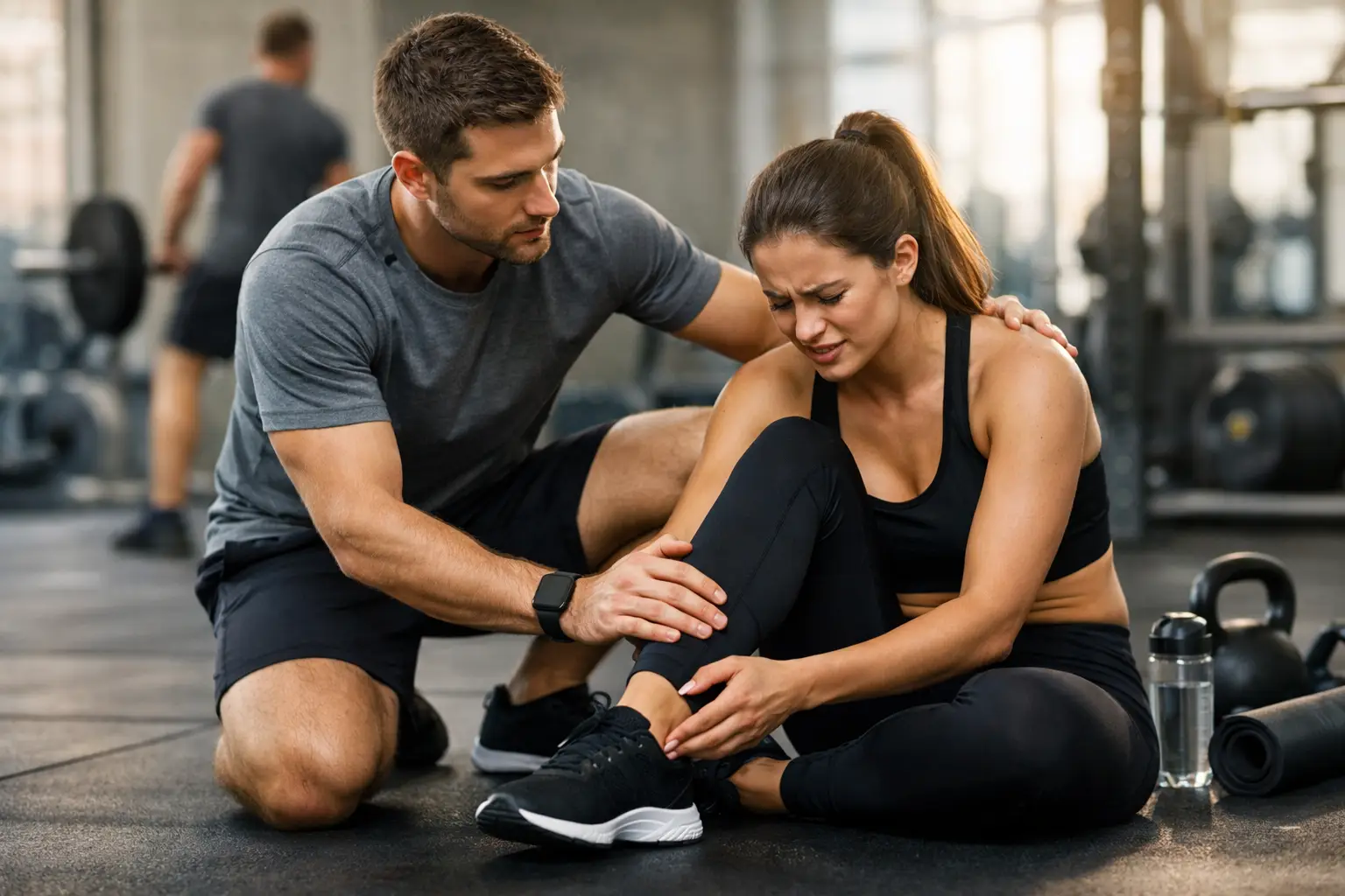 Como prevenir lesões no treino com segurança
