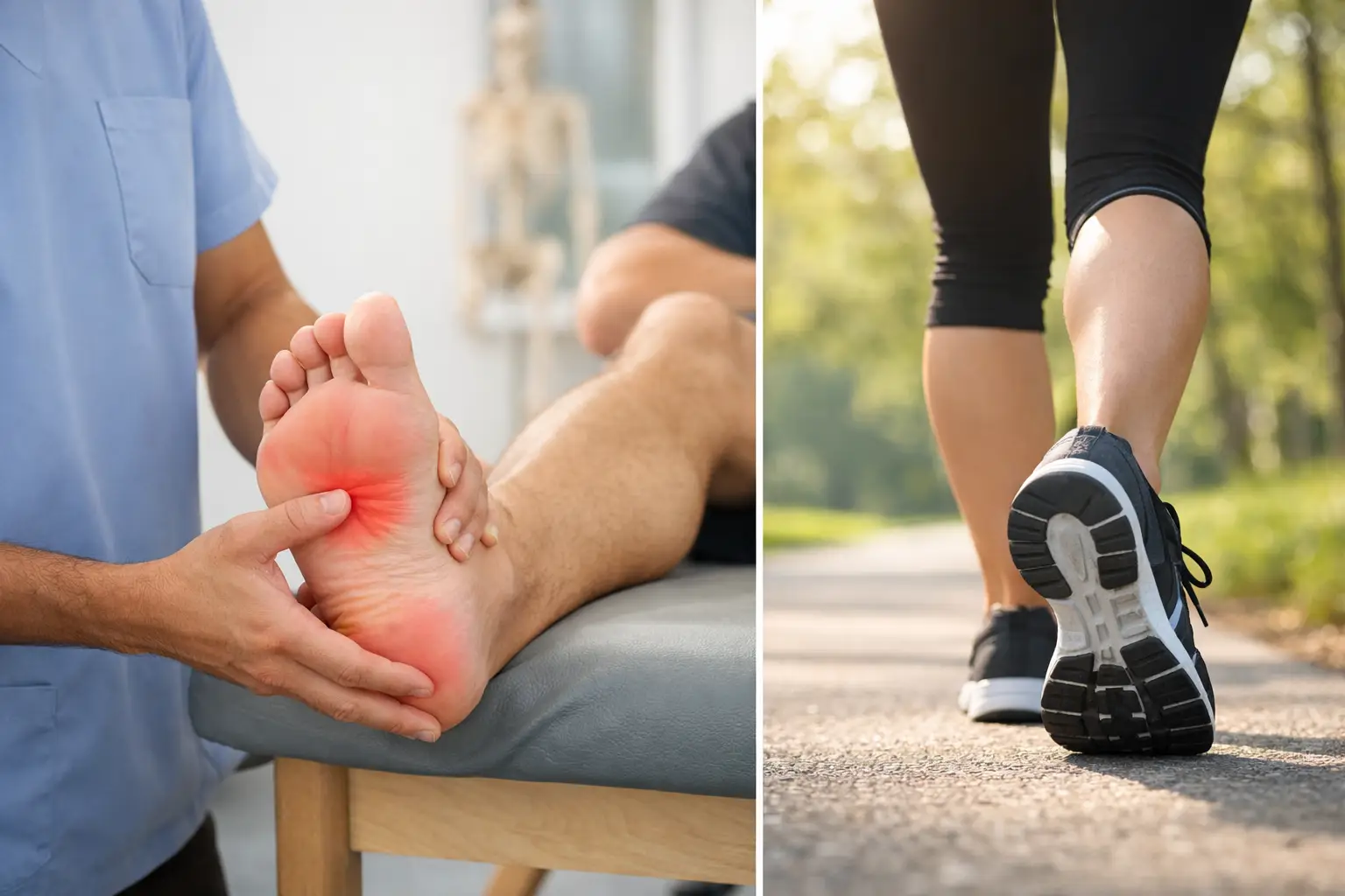 Tratamento fascite plantar: volte a caminhar bem