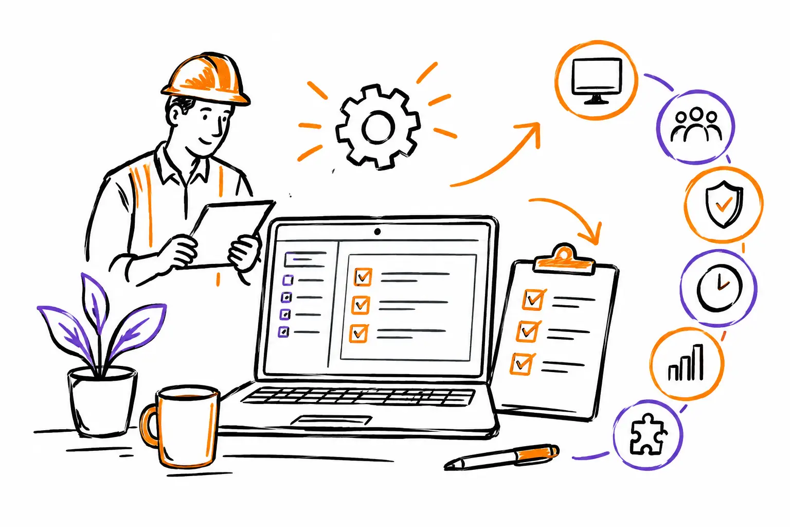 Meilleurs logiciels de bons de travail : 7 critères