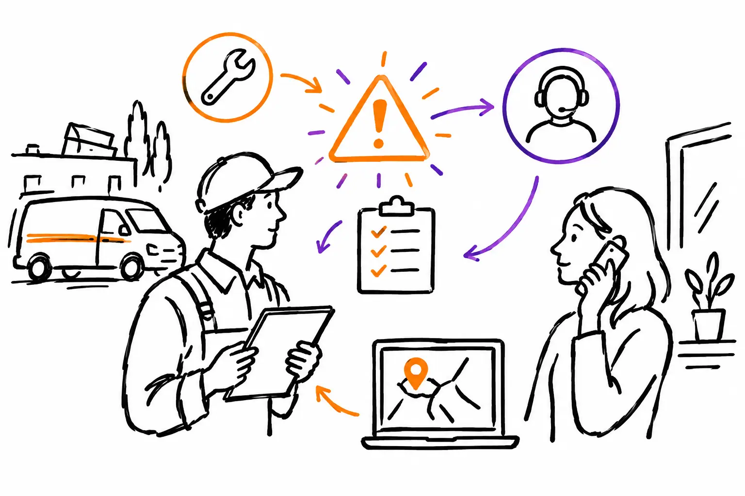 Guide gestion incidents clients pour PME terrain