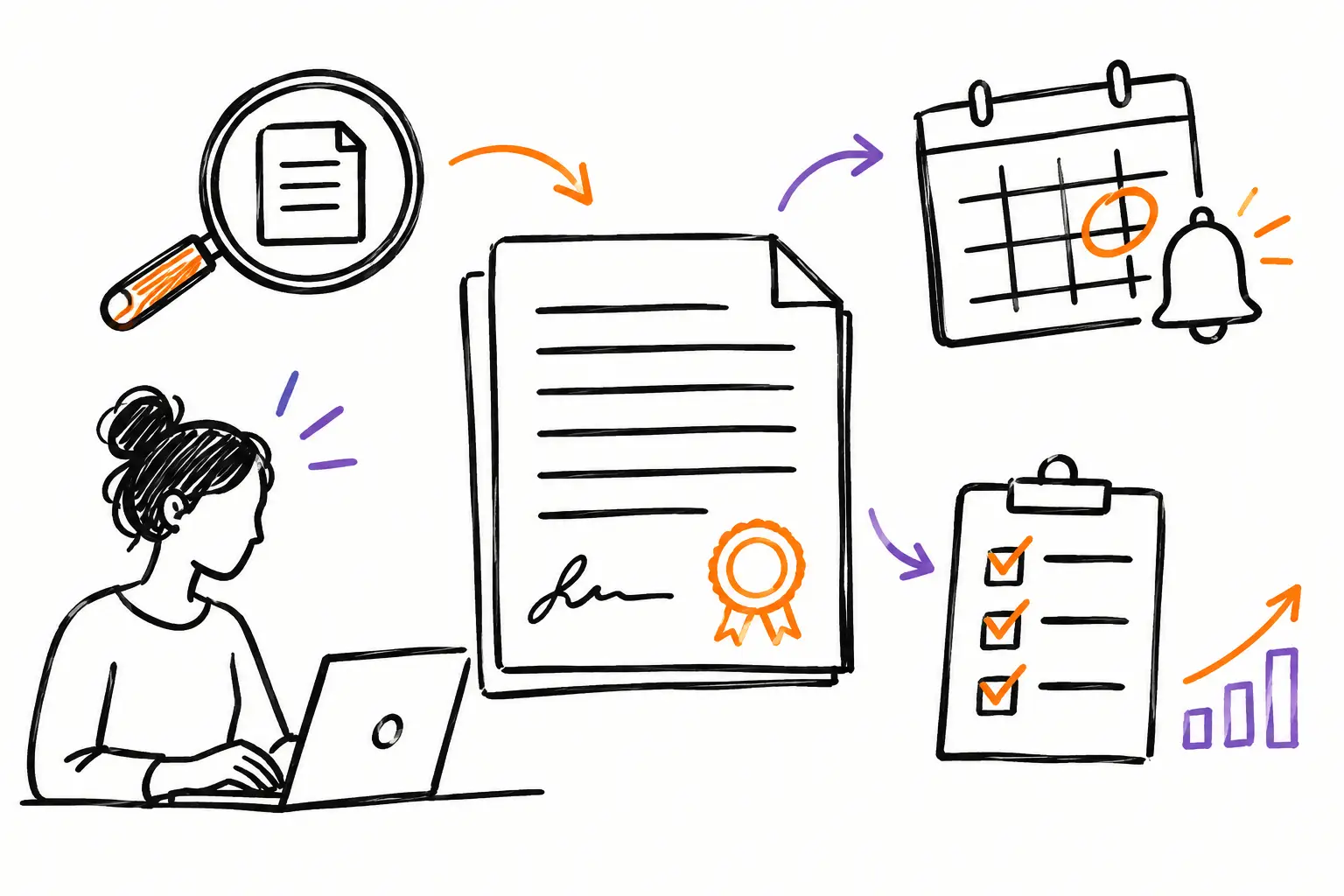 Meilleures pratiques de suivi des contrats