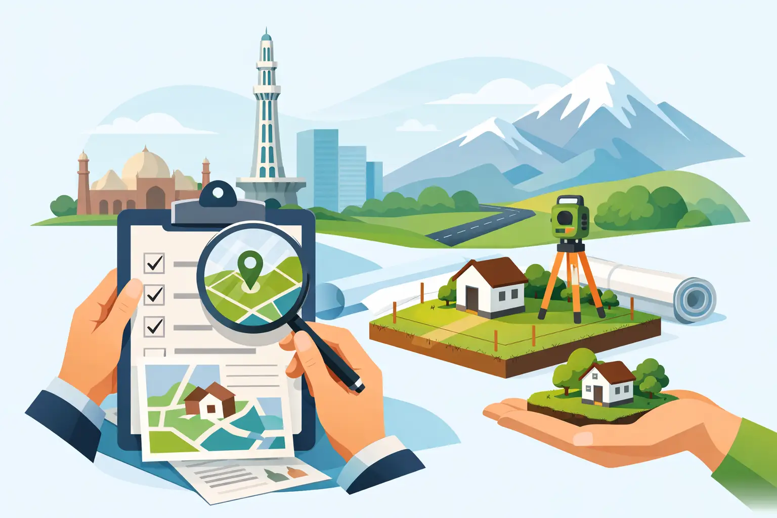 Guide to Pre Purchase Land Checks Pakistan