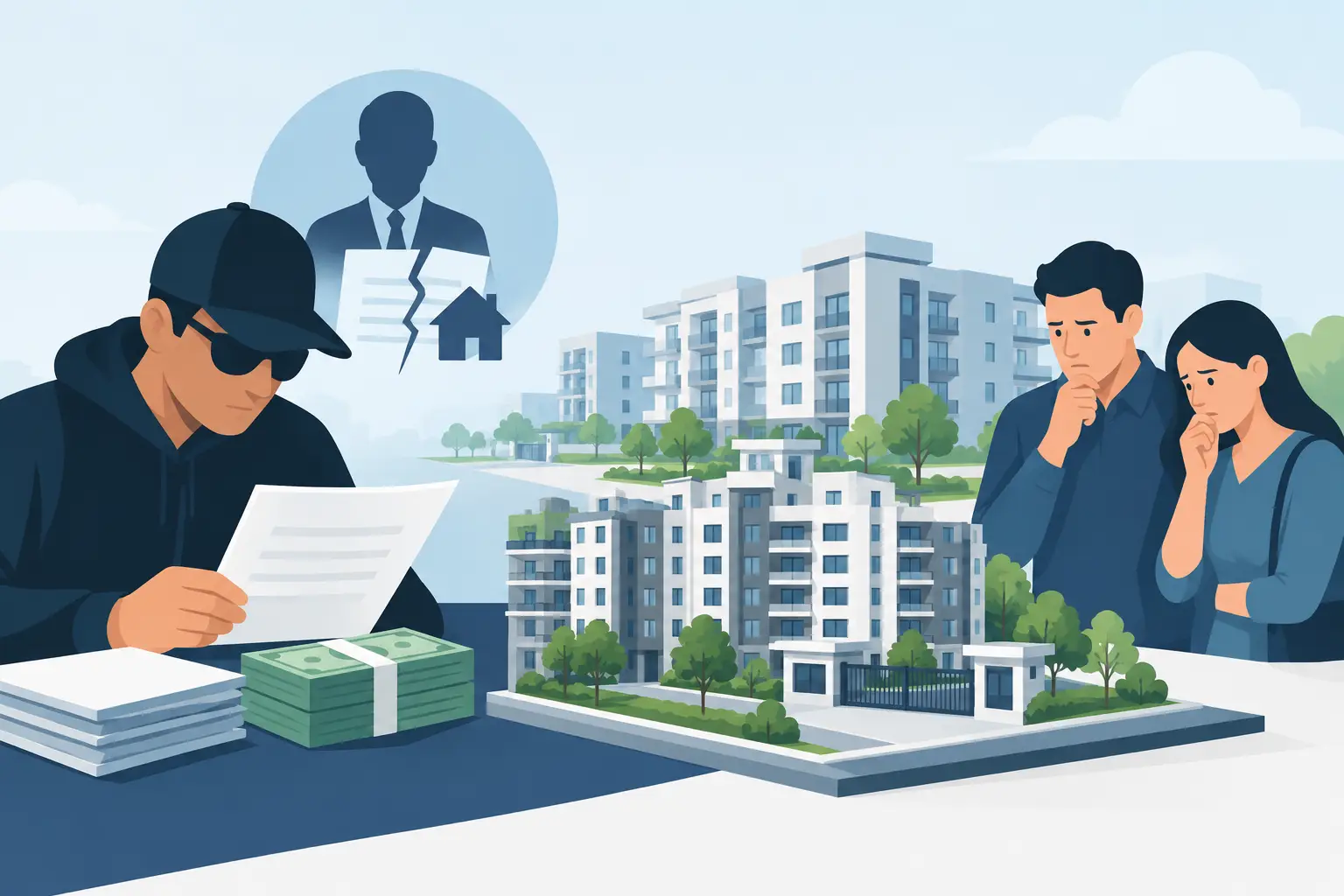 Housing Society Fraud Example in Pakistan