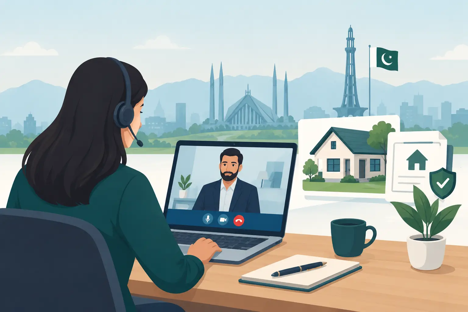 Remote Property Case Handling in Pakistan