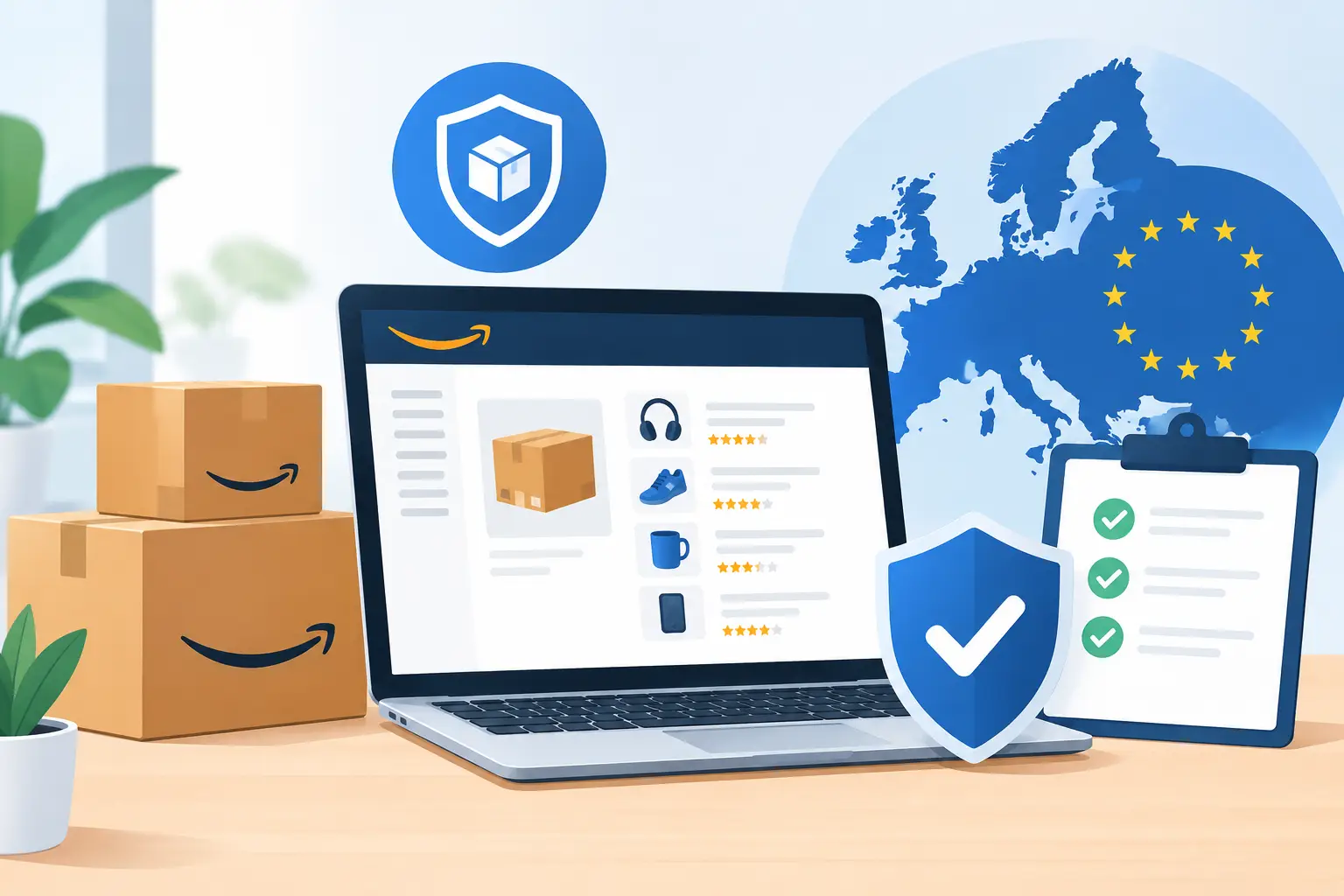 GPSR obbligatorio per venditori: cosa fare su Amazon