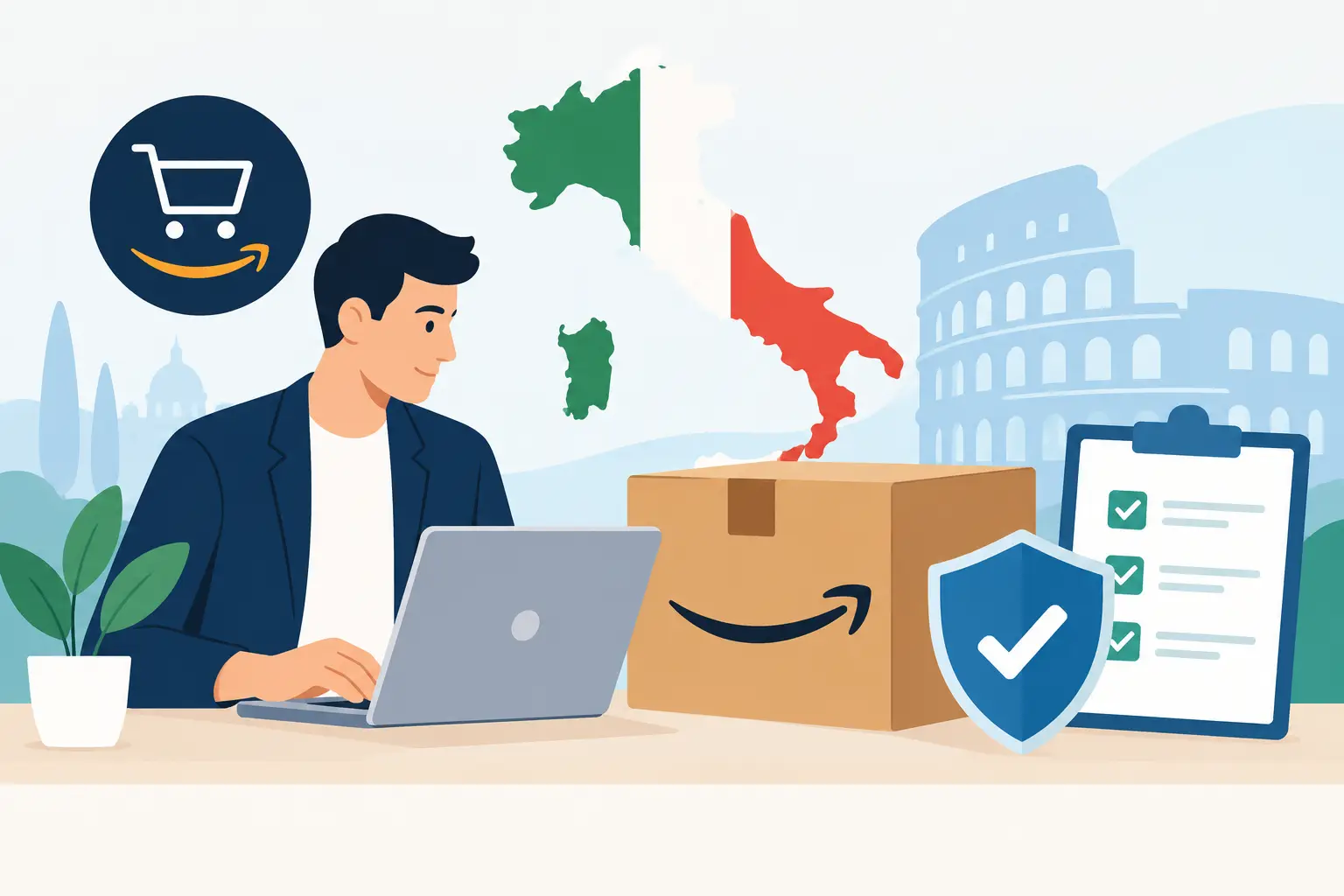 GPSR venditori Italia: cosa fare su Amazon