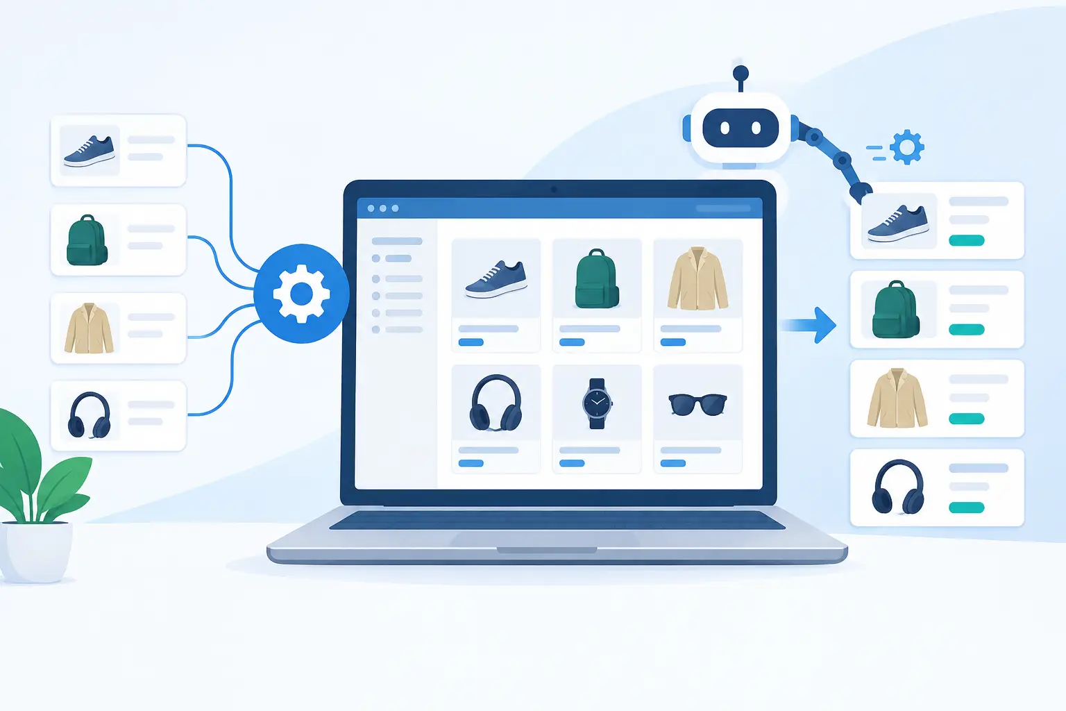 Automazione contenuti catalogo ecommerce efficace