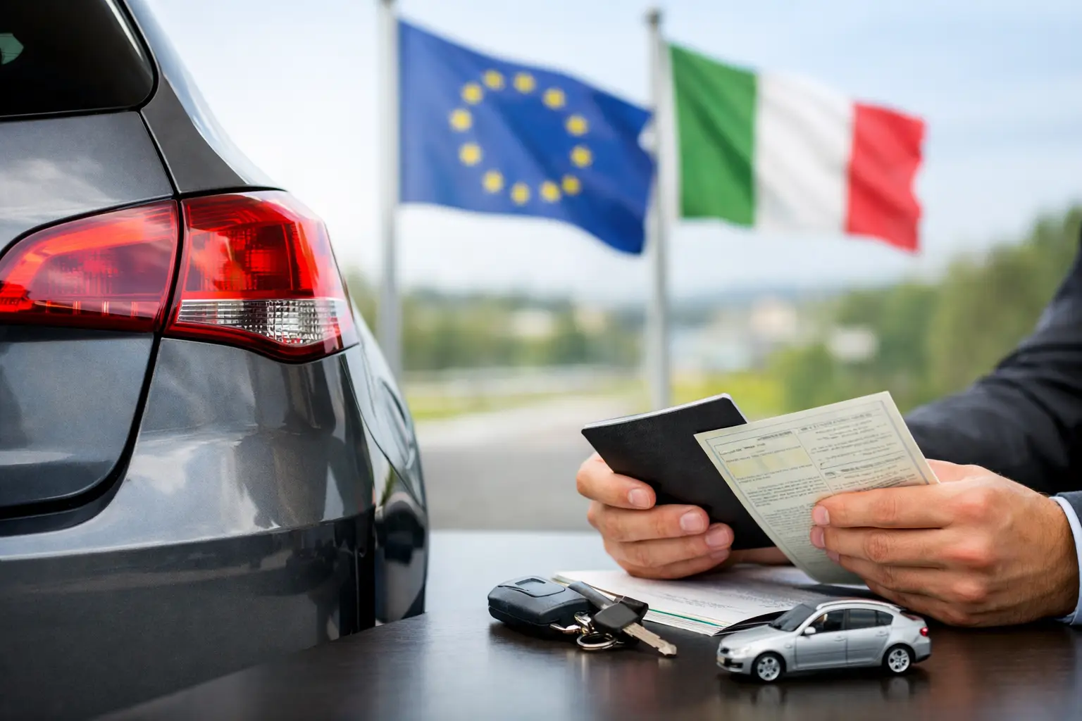 Come funziona l’immatricolazione estera auto