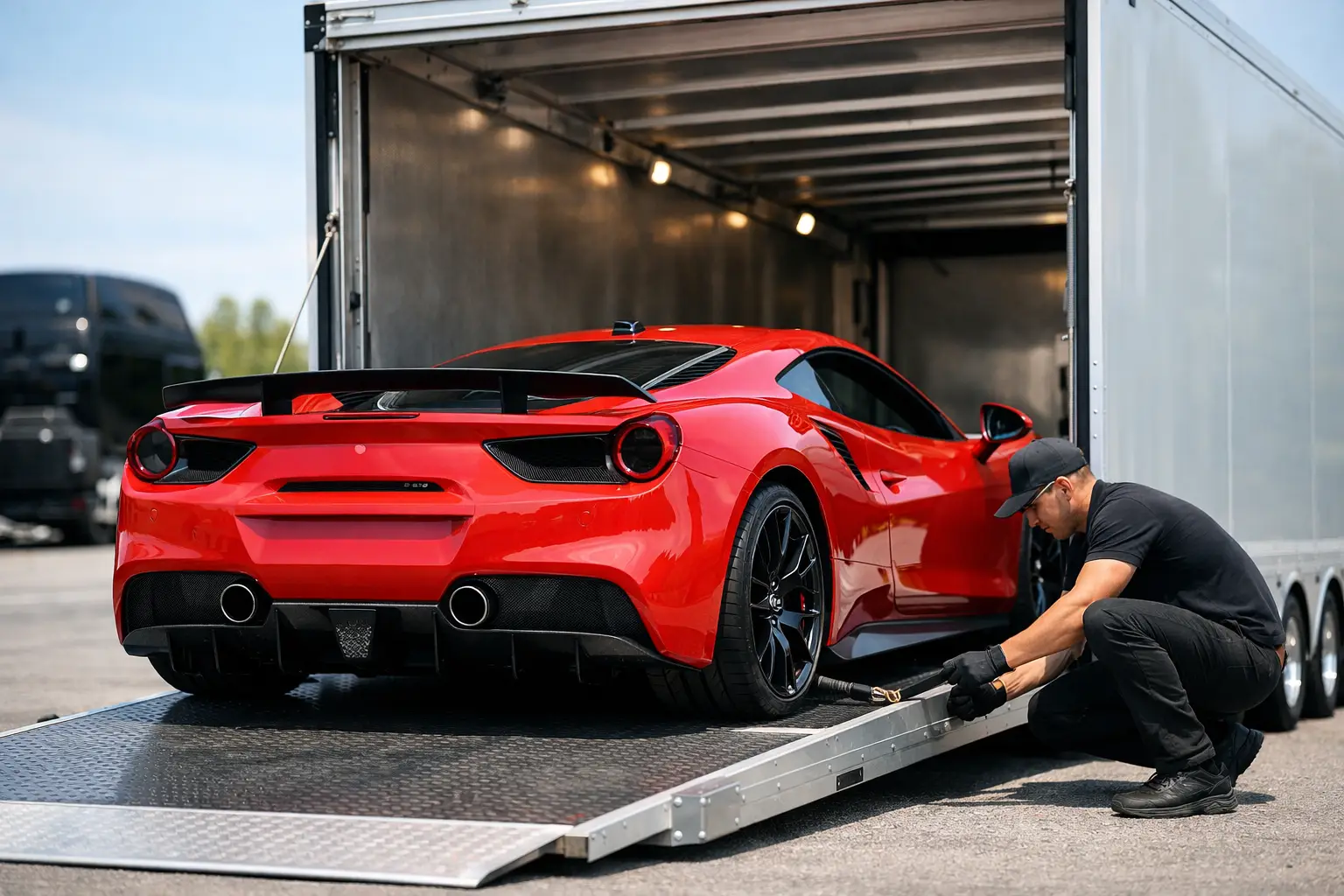 Trasporto auto chiuso per supercar: quando serve