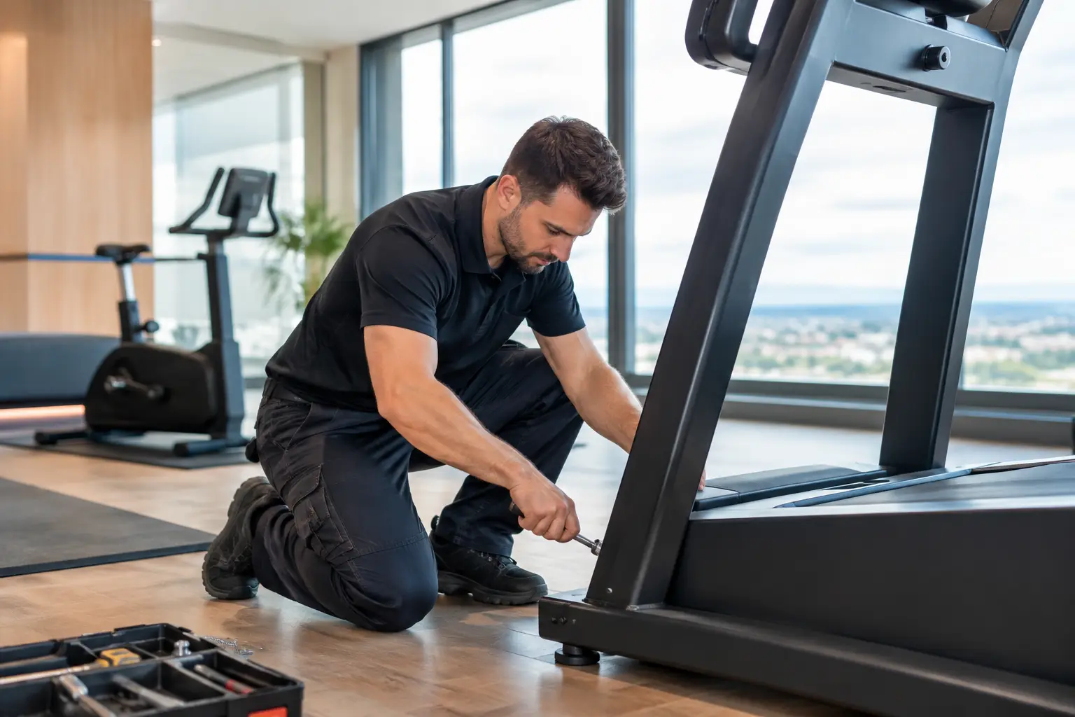 Fitnessapparatuur installeren in hotels: aanpak