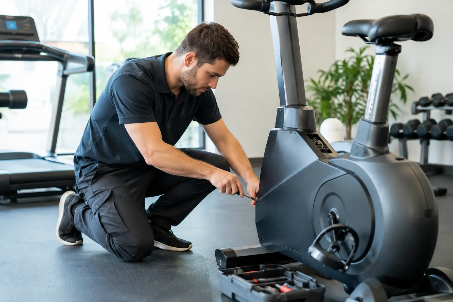 Fitnessmachines preventief laten onderhouden