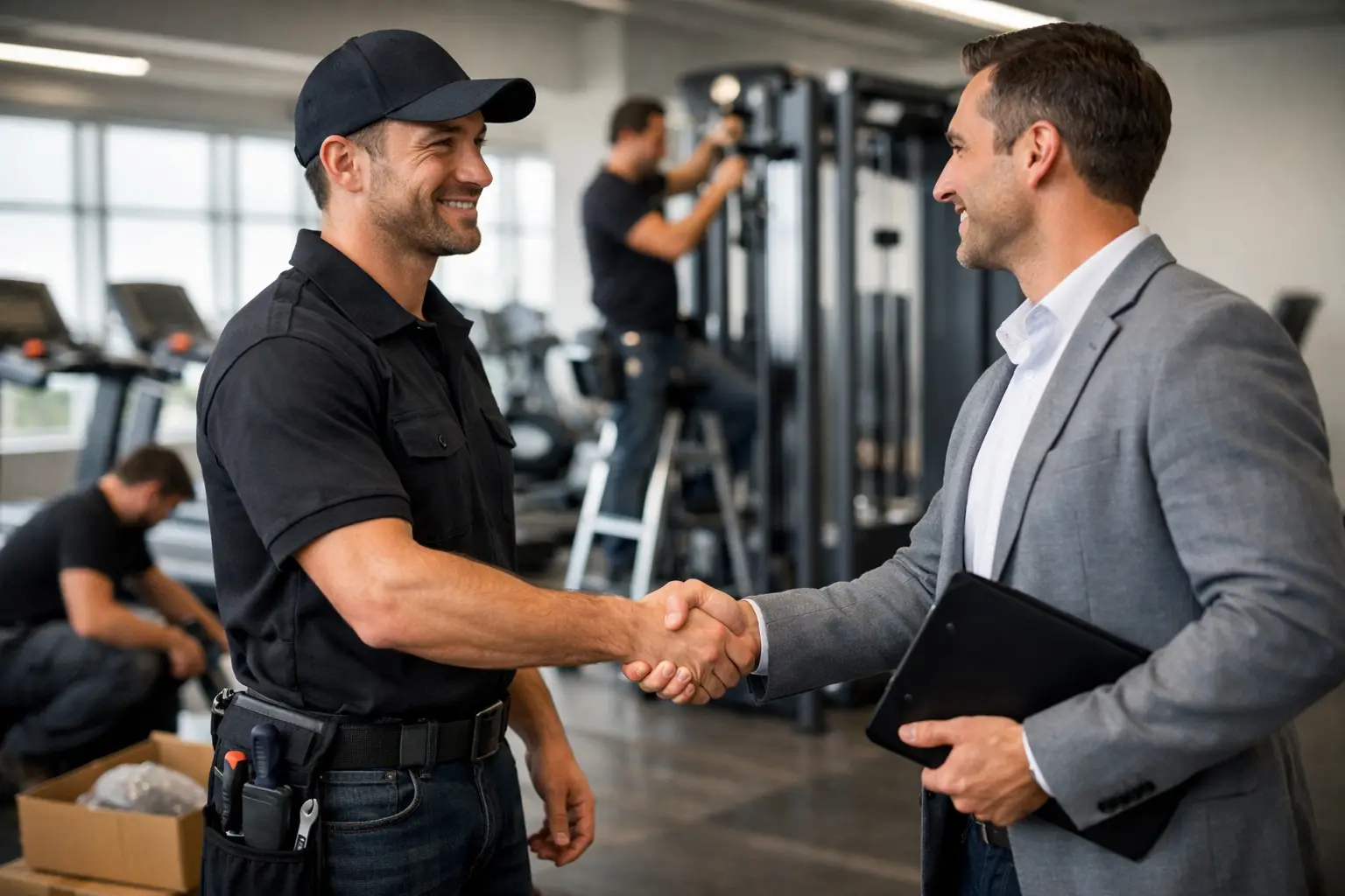 De juiste installatiepartner voor fitnessmerken
