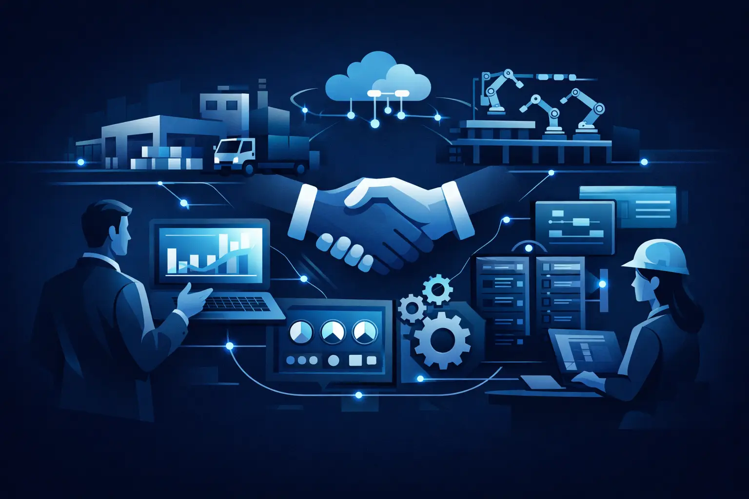 Bewertung eines industriellen Systemintegrationspartners
