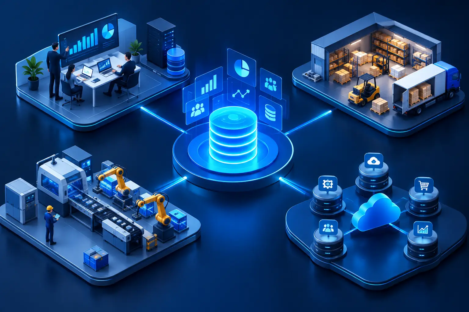 Unifying Dispersed Business Data in Practice