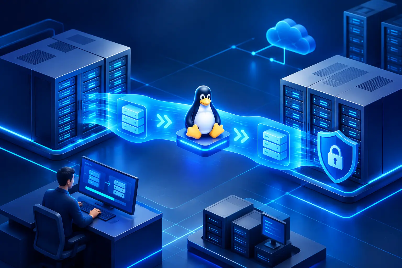 Jak bezpečně migrovat Linux servery?