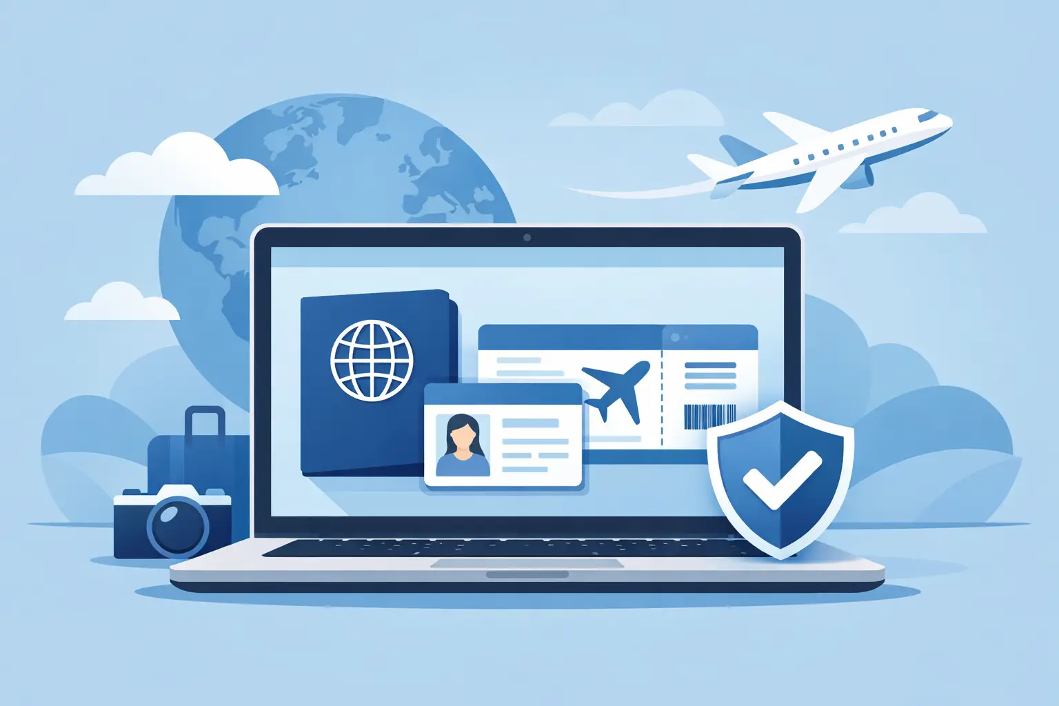 How to Prepare Travel Documents Online Safely