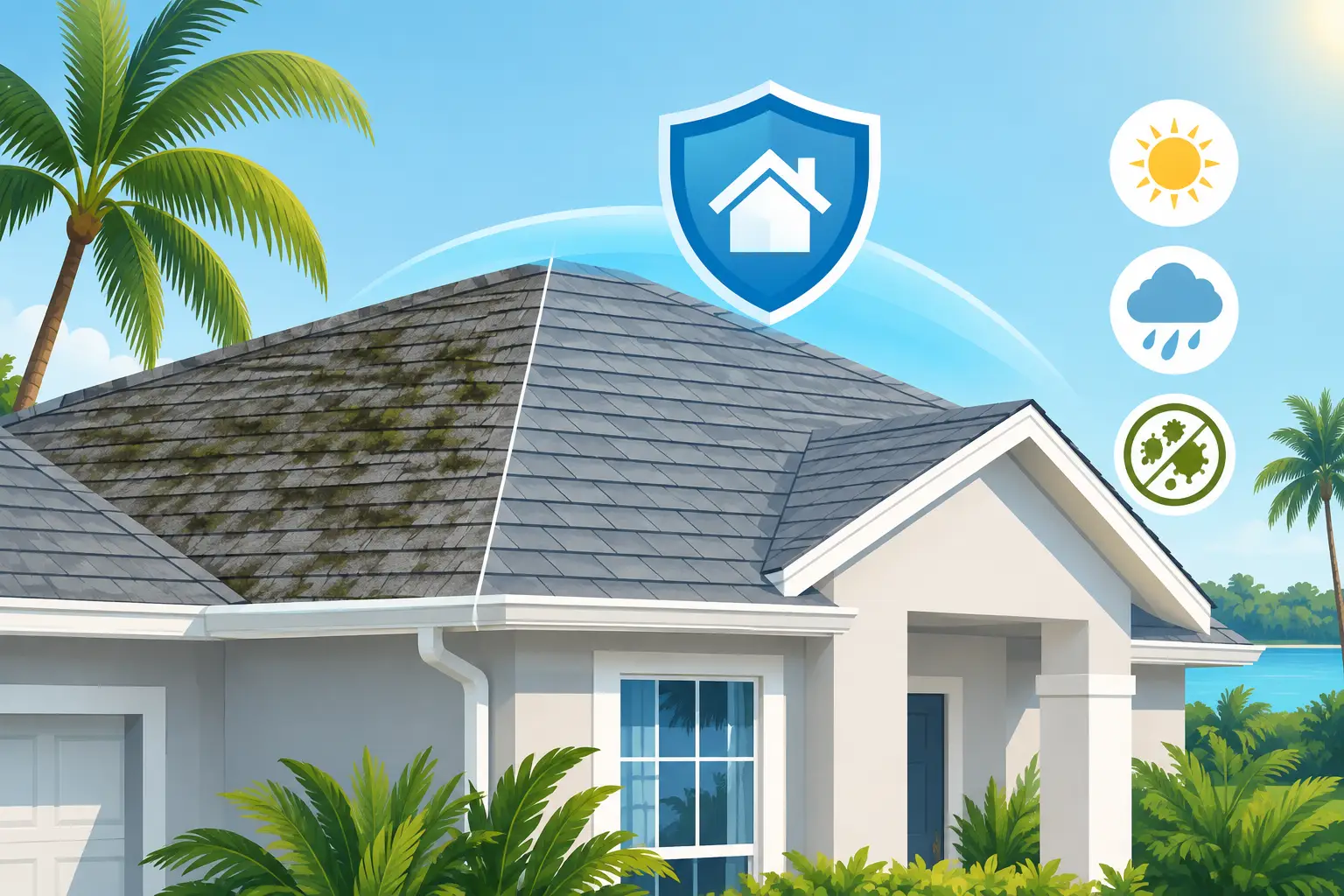 Roof Stain Prevention Guide for Florida Homes