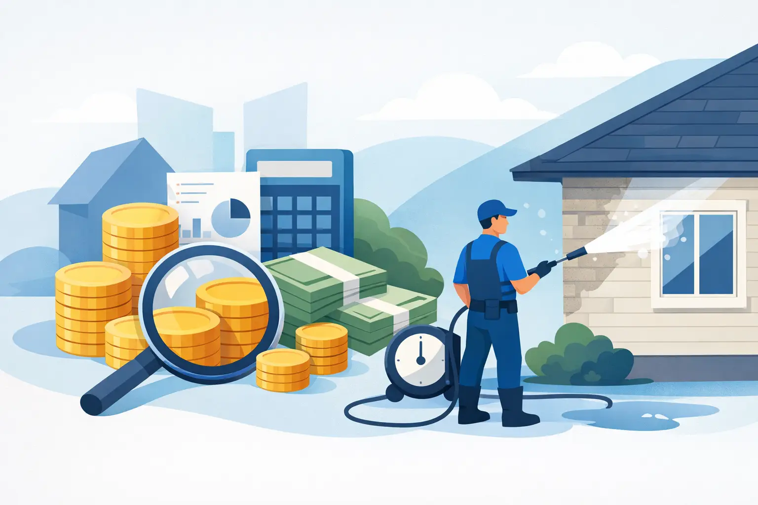 How Much Does Professional Power Washing Cost?