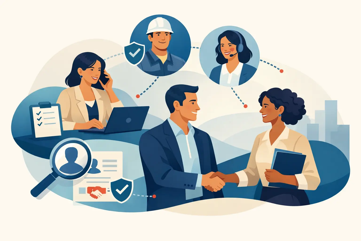 Como contratar profissional com segurança
