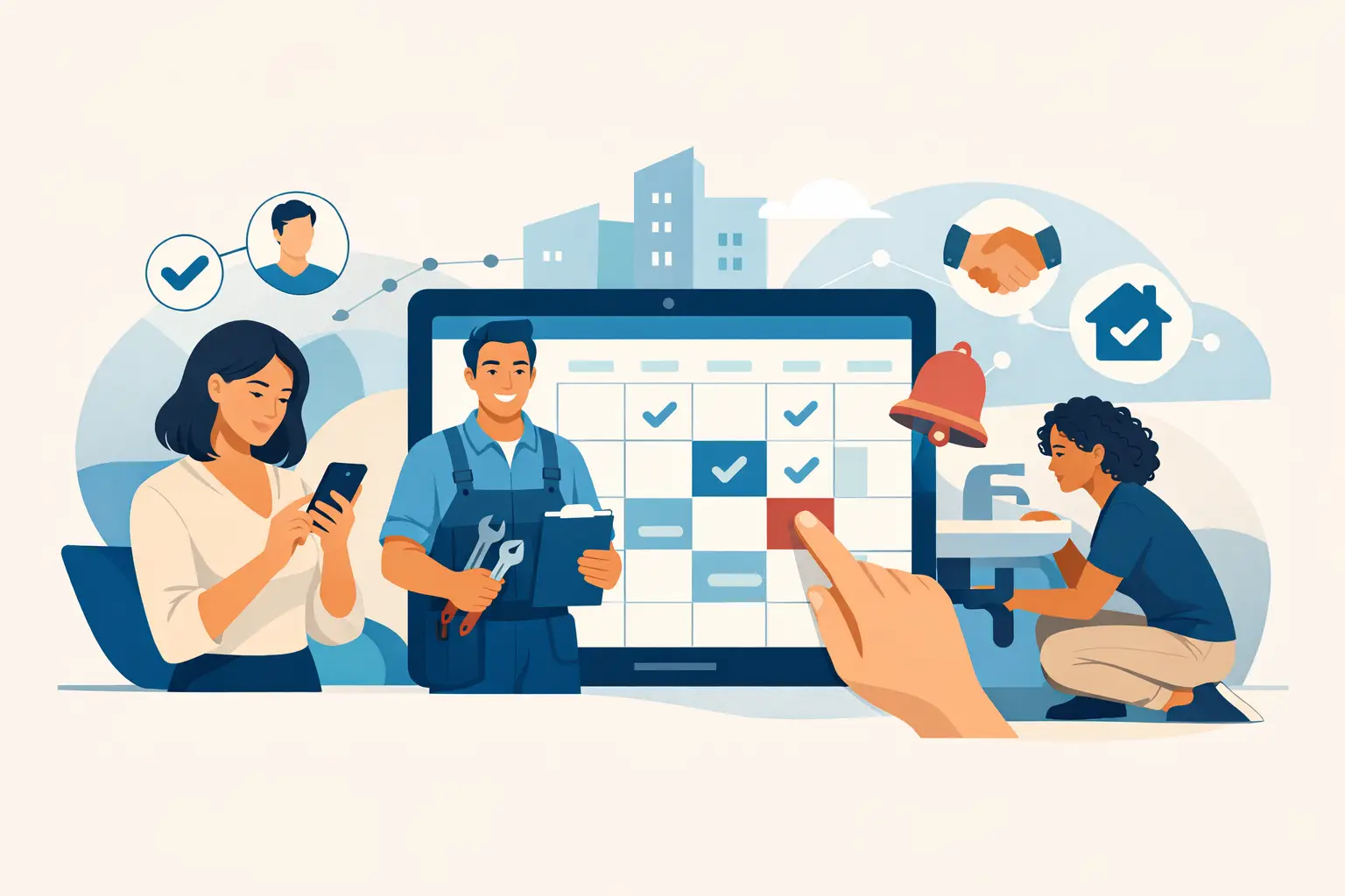 Agenda online para prestador de serviço eficiente