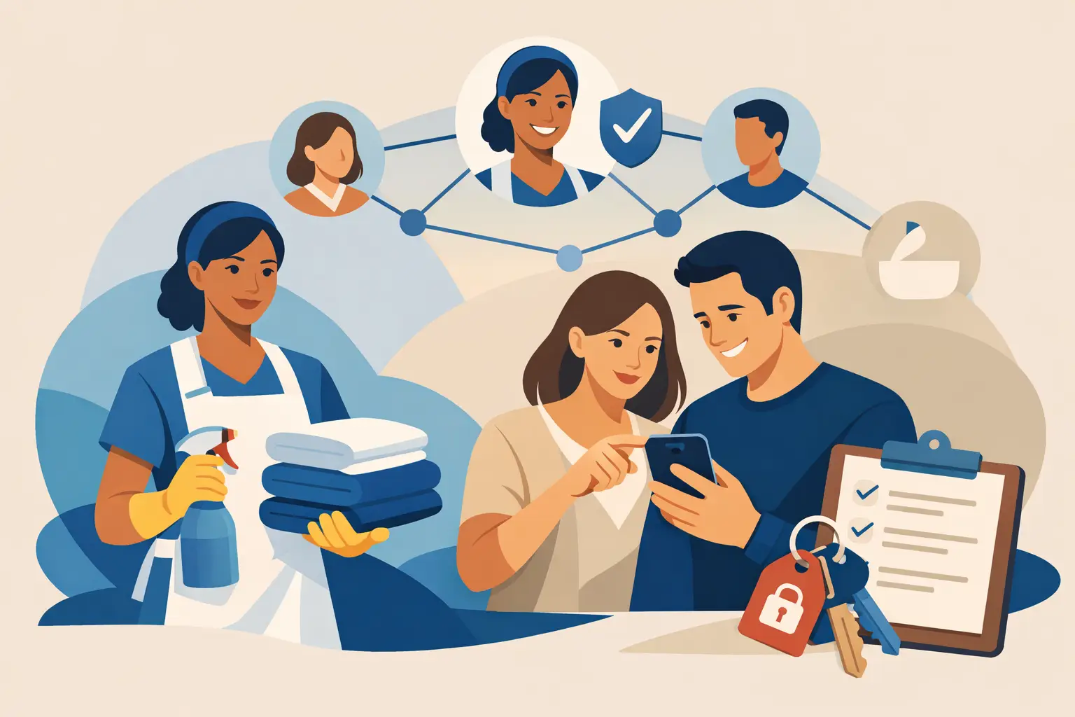 Como encontrar diarista por indicação com segurança