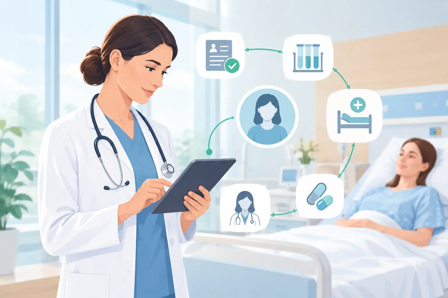 Cómo un hospital mejora la trazabilidad clínica