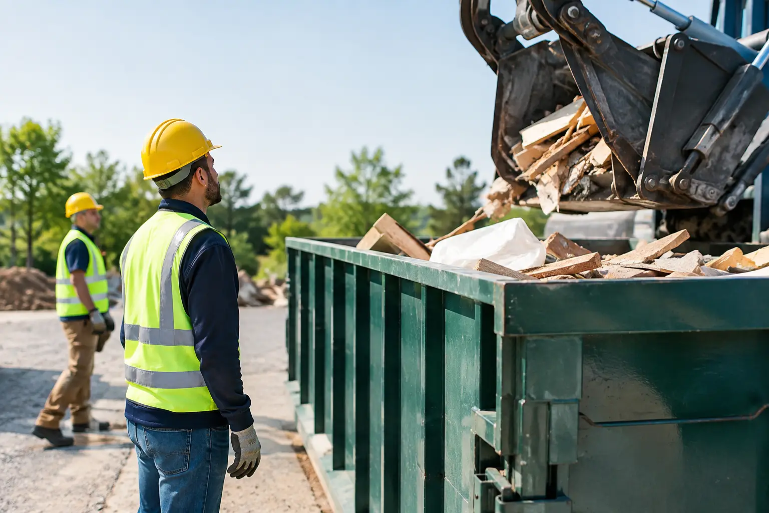 How to Load Dumpsters Safely Without the Chaos