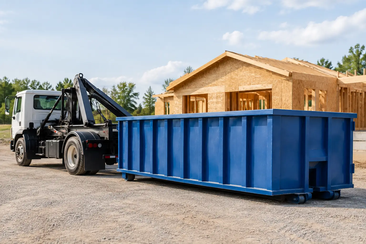 Construction Dumpster Rental Size Made Simple