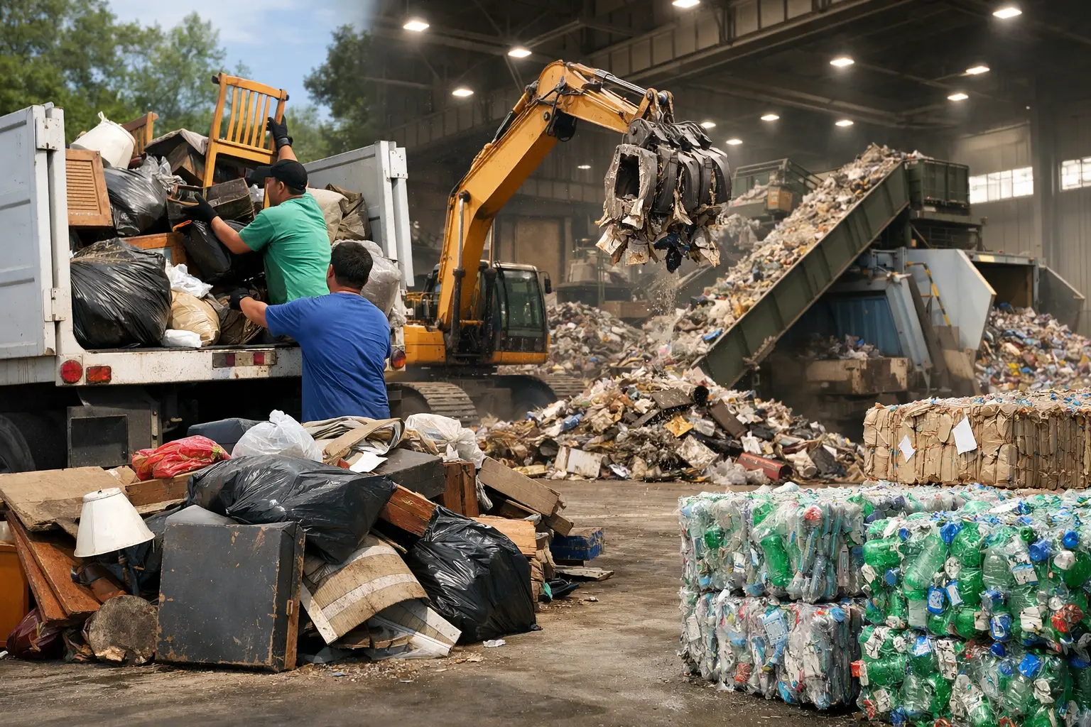 What Happens to Hauled Junk After We Load It?