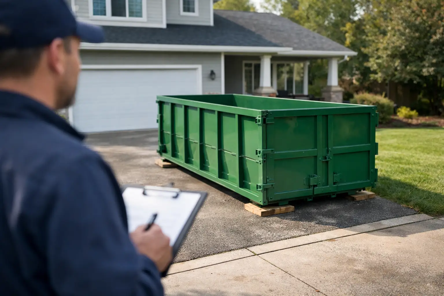 Dumpster Rental Without the Driveway Guesswork